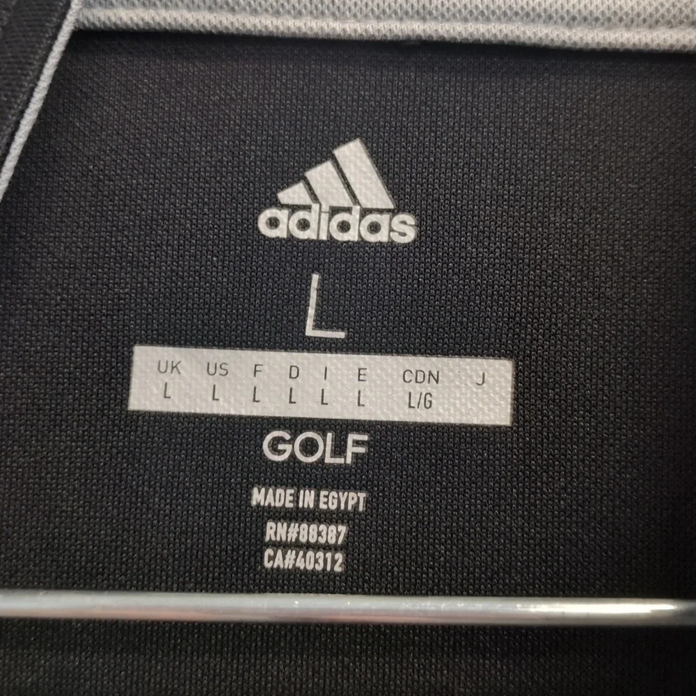 Adidas Men's‎ Golf Lightweight Half-Zip Pullover Size L